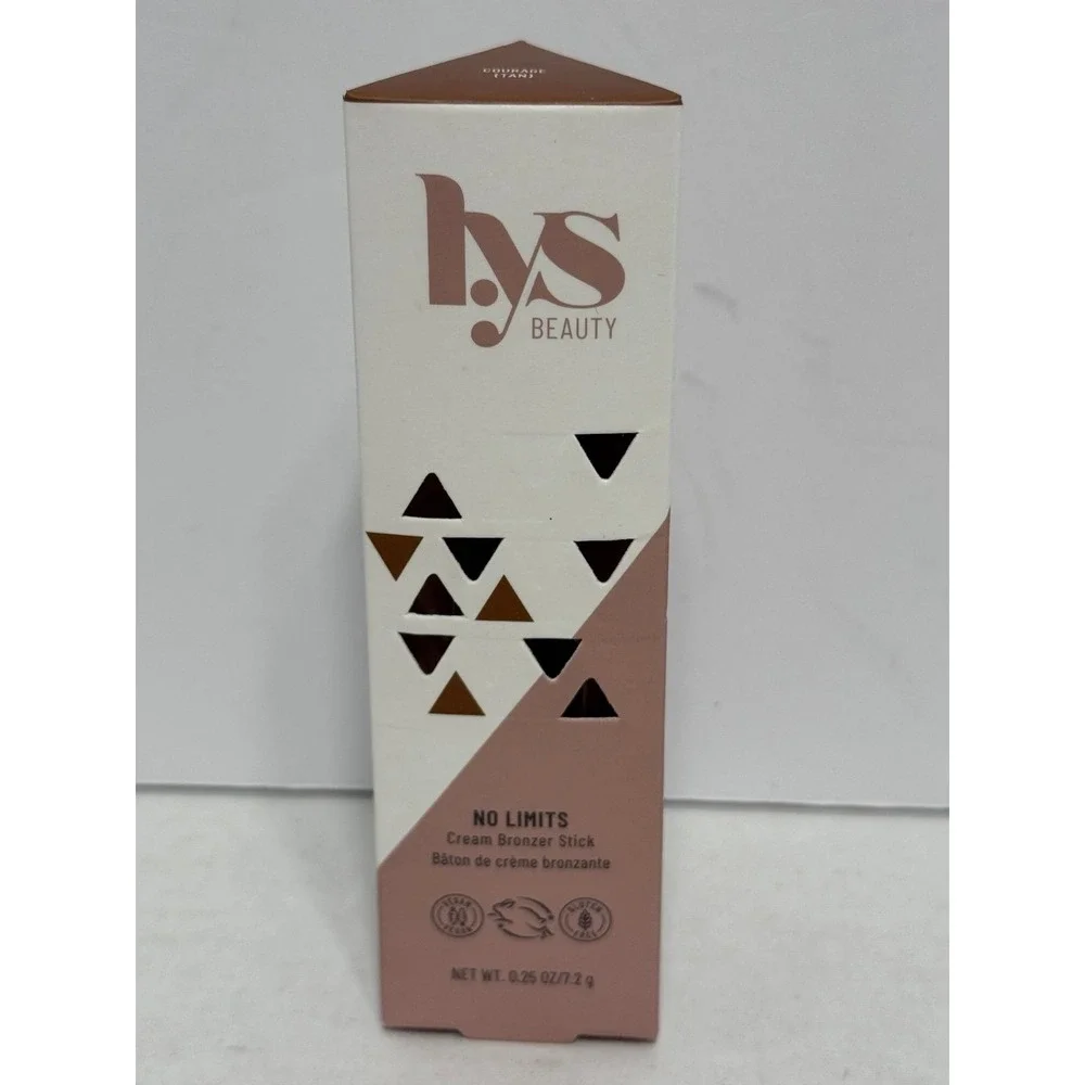 LYS Beauty No Limits Cream Bronzer Stick COURAGE (TAN) 0.25 oz NEW